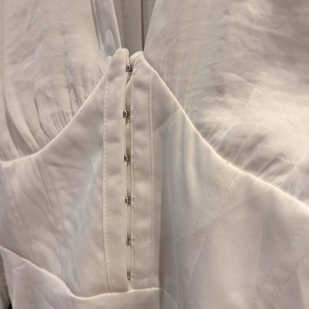 UO Phoebe Long Sleeve Corset Mini Dress - Picture 10 of 16